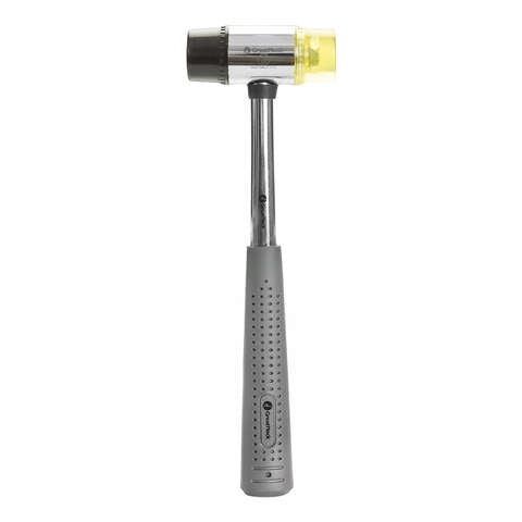 GreatNeck 12 oz Mallet Rubber/Plastic Head Wood Handle