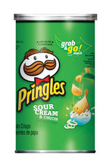 Pringles Sour Cream & Onion Chips 5.57 oz Can, Pack of 14