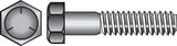 HILLMAN 3/4 in. D X 3-1/2 in. L Heat Treated Zinc Steel Hex Head Cap Screw 20 pk