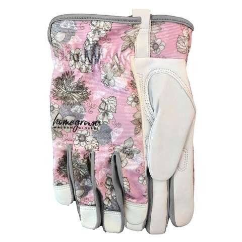 Watson Gloves Home Grown L Spandex Lily Mulitcolored Gardening Gloves