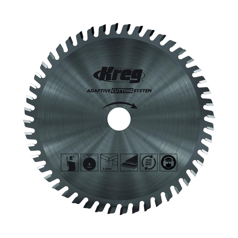 Kreg Adaptive Cutting System 6-1/2 in. D X 20 mm Carbide Tipped Circular Saw Blade 48 teeth 1 pk