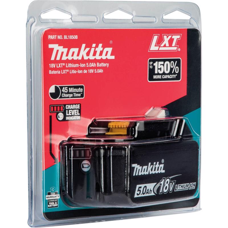 Makita 18V LXT 5 Ah Lithium-Ion Slide Battery 1 pc