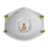 3M N95 Lawn and Garden Disposable Respirator Pro Series Valved White 2 pk