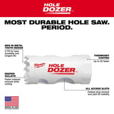 Milwaukee Hole Dozer 5/8 in. Bi-Metal Hole Saw 1 pc