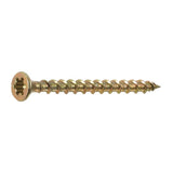 FastenMaster PAMFast No. 8 X 1-3/4 in. L Star Yellow Zinc Coarse Collated Subfloor Screws 1000 pk