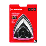 Craftsman Triangular Oscillating Sanding Set 7 pc