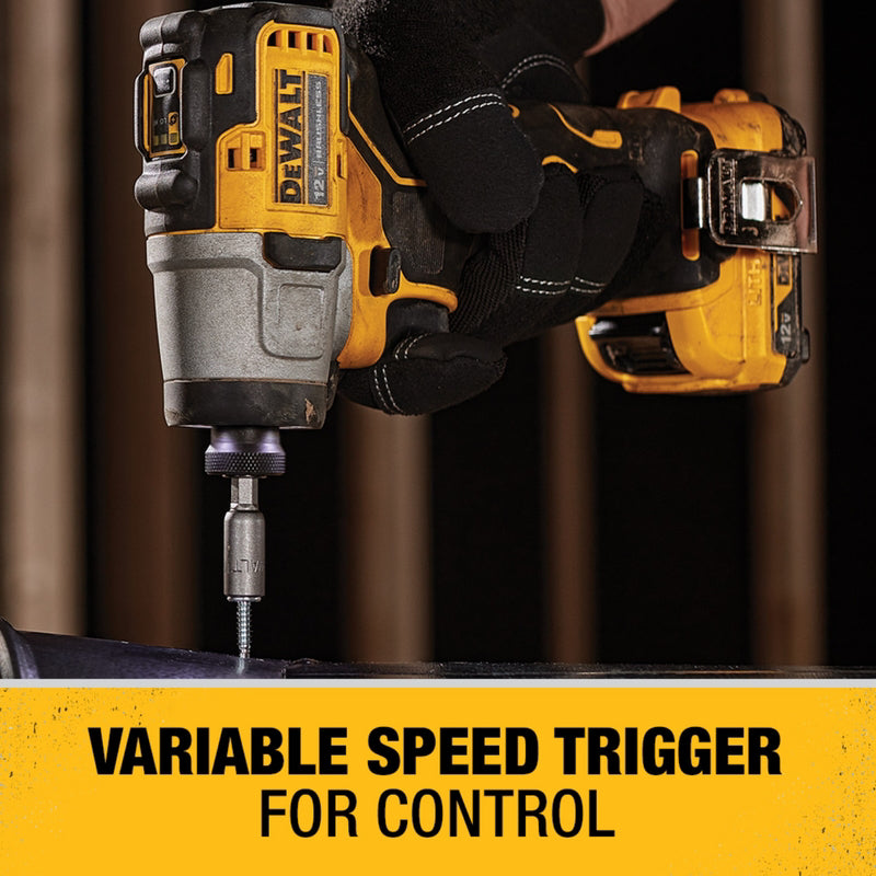 DeWalt 12V MAX XTREME 1/4 in. Cordless Brushless Impact Driver Kit (Battery & Charger)