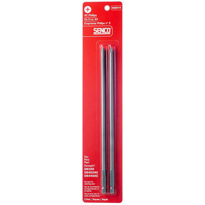 Senco DuraSpin Phillips #2 X 9 in. L Replacement Bit Steel 2 pk