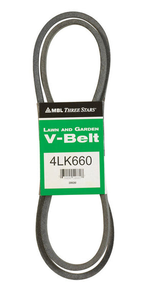 Mitsuboshi Super KB Standard V-Belt 0.5 in. W X 66 in. L For Riding Mowers