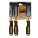 DeWalt Side Strike Wood Chisel Set 3 pk