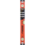 Johnson 24 in. Aluminum Heavy Duty Box Level 3 vial, Pack of 2