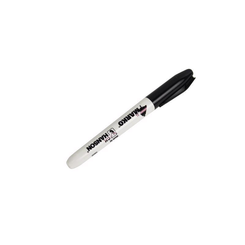 C.H. Hanson El Marko Black Medium Tip Permanent Marker 1 pk, Pack of 12