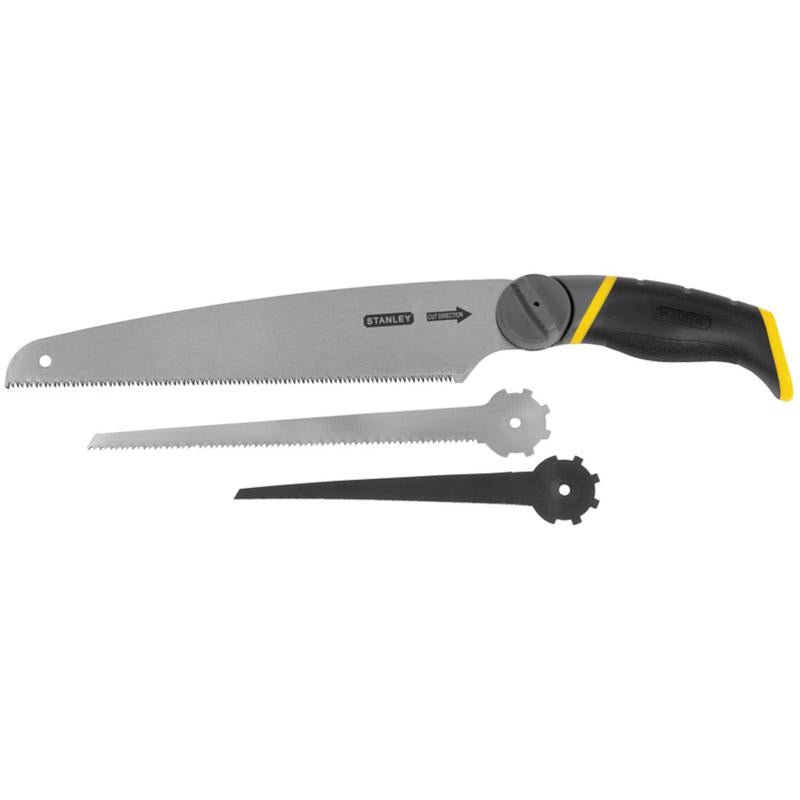 STANLEY High Carbon Steel Multi-Use Saw 11, 9 and 24 TPI 1 pc