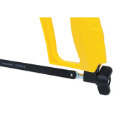 STANLEY 12 in. High Carbon Steel Adjustable Hacksaw Black/Yellow 1 pc
