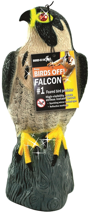 Bird-X FALCON Falcon Predator Decoy, Ready-to-Use, 7 in L