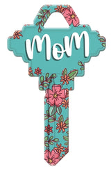Hy-Ko 15005SC1-MOM Key Blank, #1 Mom, Brass, For: Schlage SC1 Keyways, SC1 Key Number, Pack of 5