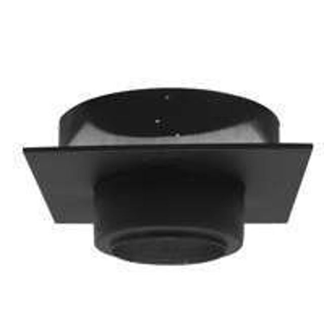 Selkirk SURE-TEMP 208410 Ceiling Support, Stainless Steel, Black, Matte, For: 8 in Dia Chimney Ceiling Support