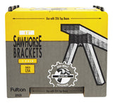 Fulton Spee Dee 2 in. H X 4 in. W Sawhorse Brackets 500 lb. cap. 1 pc