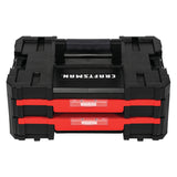 Craftsman VERSASTACK 17 in. 2-Drawer Tool Box 488 cu in Black/Red