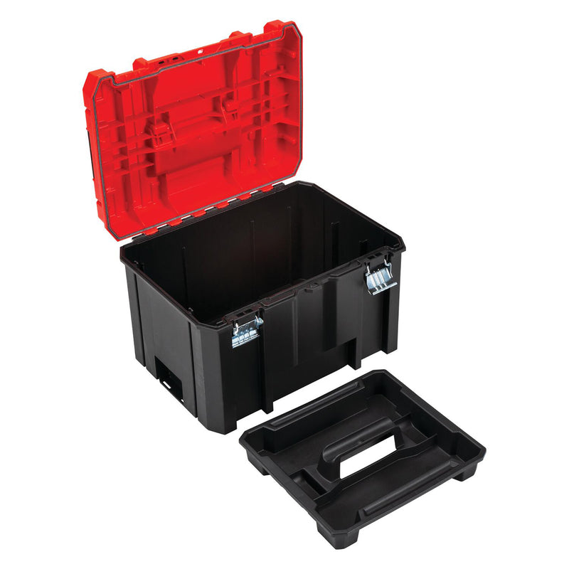 Craftsman VERSASTACK 17 in. Deep Tool Box 1357 cu in Black/Red