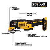 DeWalt 20V MAX 5 amps Cordless Brushed 10 Tool Combo Kit