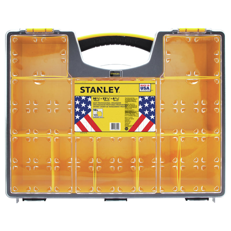 STANLEY 16.5 in. Organizer Black/Yellow