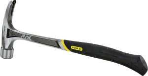 STANLEY Fatmax Xtreme 51-167 Framing Hammer, 22 oz Head, Rip Claw Head, Steel Head, 16 in OAL