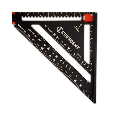 Crescent Lufkin 12.52 in. L X 1.2 in. H Aluminum Extendable 2-in-1 Layout Tool