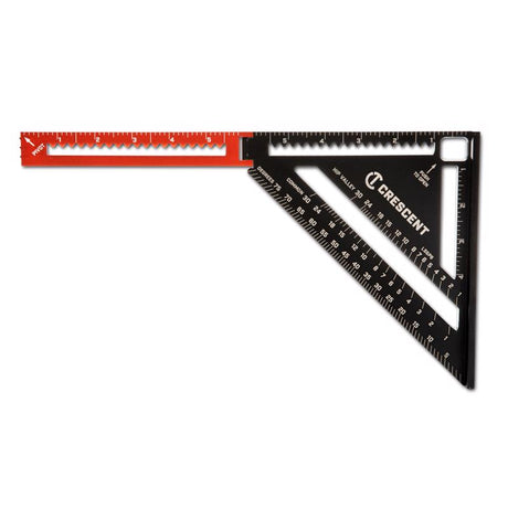 Crescent Lufkin 12.52 in. L X 1.2 in. H Aluminum Extendable 2-in-1 Layout Tool