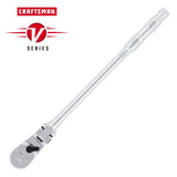 Craftsman V-Series 1/4 in. drive Long Flex Head Ratchet 80 teeth