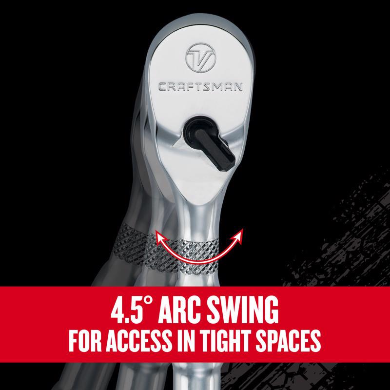 Craftsman V-Series 1/4 in. drive Ratchet 80 teeth