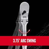 Craftsman V-Series 1/2 in. drive Flex Head Ratchet 96 teeth