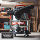 Craftsman 10 gal Corded Wet/Dry Vacuum 120 V 6 HP