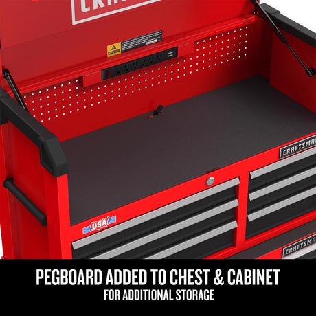 Craftsman S2000 26 in. 4 drawer Steel Tool Chest 24.7 in. H X 16 in. D