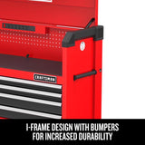 Craftsman S2000 26 in. 4 drawer Steel Tool Chest 24.7 in. H X 16 in. D