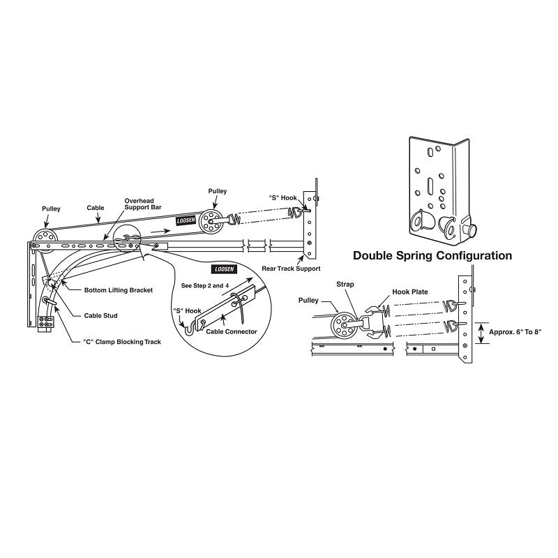 Prime-Line GD 52197 Lifting Bracket, Steel, Galvanized