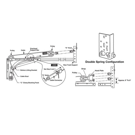 Prime-Line GD 52197 Lifting Bracket, Steel, Galvanized