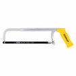 Stanley 10 in. Carbon Steel Adjustable Hacksaw Black/Yellow 1 pc