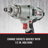 Porter Cable 20V 1/2 in. Cordless Brushed Impact Wrench Kit (Battery & Charger)