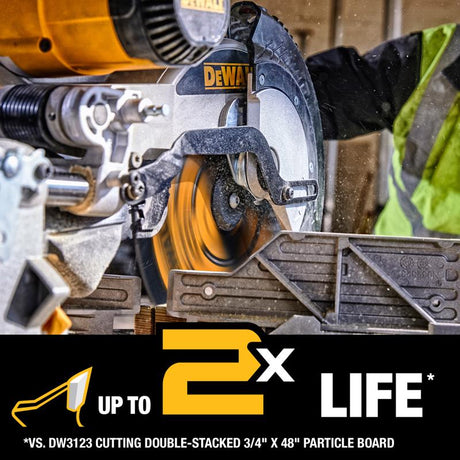 DeWalt 12 in. D X 1 in. Carbide Tipped Circular Saw Blade 40/60 teeth 2 pk