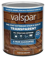 STAIN&SEALER TRNSP CNYN BRN QT