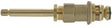 Danco 17328B Diverter Stem, Brass, Brass, 5-39/64 in L
