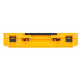 DeWalt 12.05 in. W X 2.36 in. H Shallow Tool Tray Polypropylene 1 compartments Black/Yellow