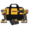 DeWalt 20V MAX Cordless Brushless 2 Tool Combo Kit