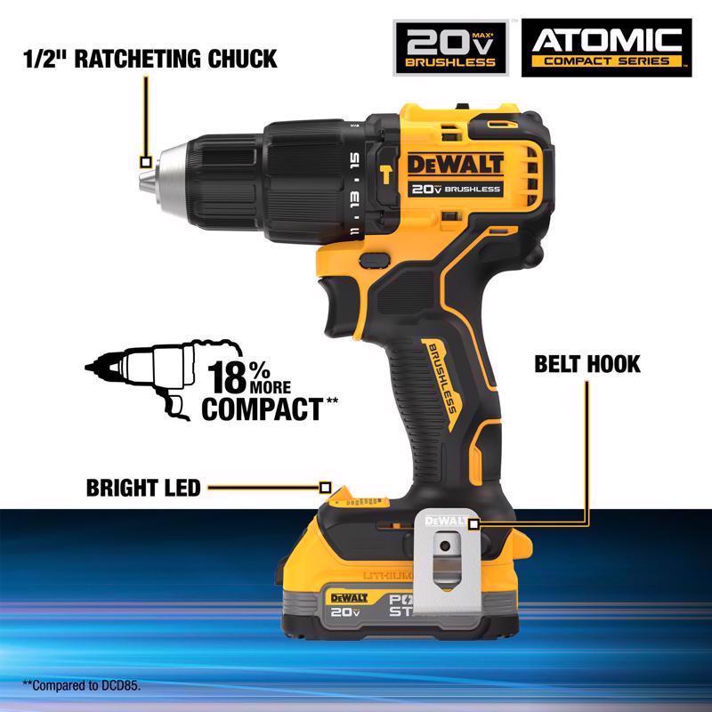 DeWalt 20V MAX Cordless Brushless 2 Tool Combo Kit