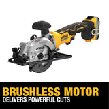 DeWalt 20V MAX ATOMIC w/ POWERSTACK 4-1/2 in. Cordless Brushless Circular Saw Kit (Battery & Charger