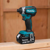 Makita 18V LXT 1/4 in. Cordless Brushless Impact Driver Kit (Battery & Charger)