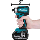 Makita 18V LXT 1/4 in. Cordless Brushless Impact Driver Kit (Battery & Charger)