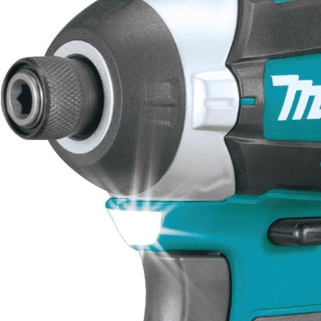 Makita 18V LXT 1/4 in. Cordless Brushless 3-Speed Impact Driver Kit (Battery & Charger)
