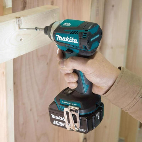 Makita 18V LXT 1/4 in. Cordless Brushless 3-Speed Impact Driver Kit (Battery & Charger)